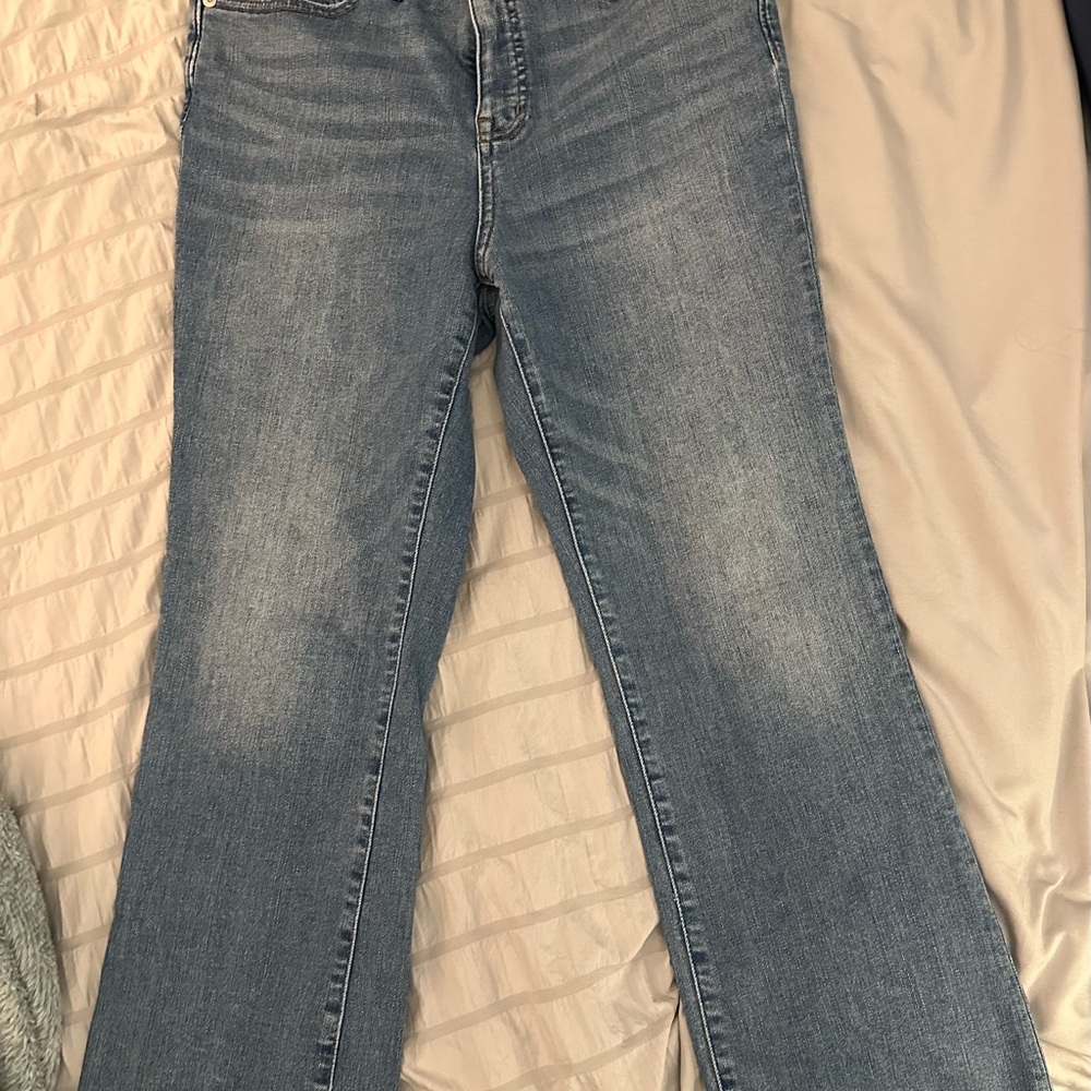 Madewell Light Blue Straight Leg Jeans